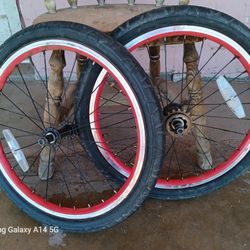 20" BMX Rims and Tires