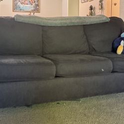Dark Gray Couch 