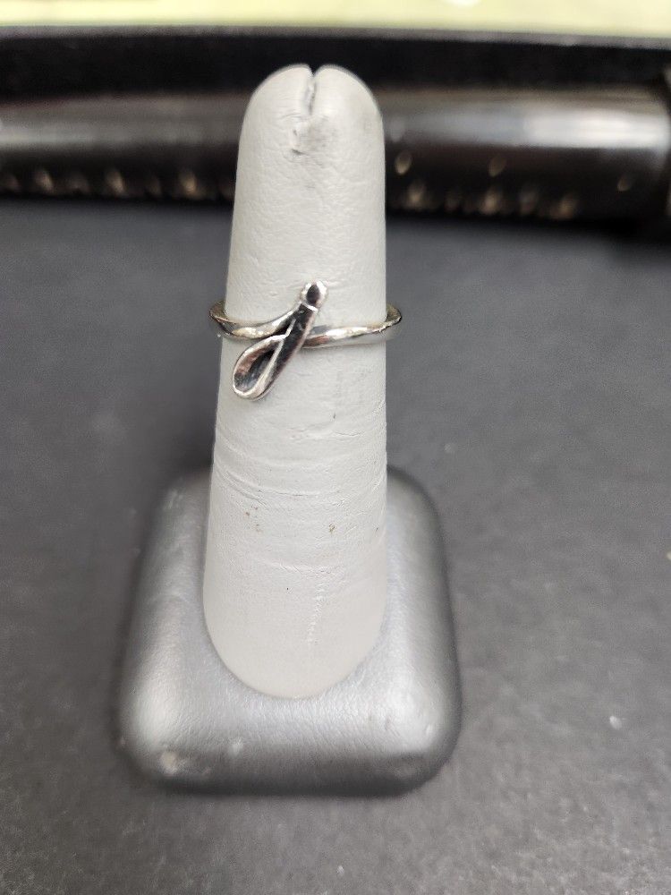 James Avery J initial ring