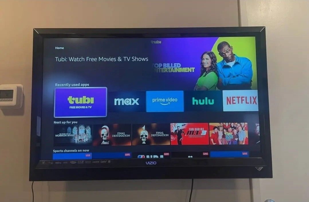 40" Smart TV.