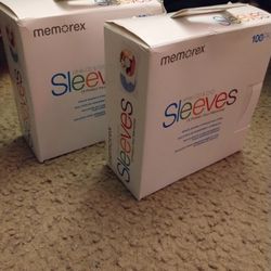 Memorex 100 Count CD Sleeves 