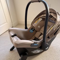 JOIE Mint-latch Infant Car Seat + mocking Bird 2.0 Stroller Adapter