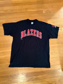 Vintage SALEM SPORTSWEAR Portland Trail Blazers Single Stitch XL