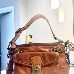COACH (Vintage)Tanned Leather Purse