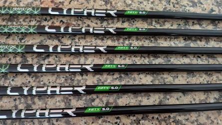 PXG 0311Xp Gen 5 Iron Set 5-pw project x cypher graphite shafts fifty 5.0 Regular Flex rh great shape pxg grips