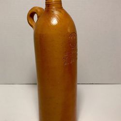 Antique German Salt Glazed SELZER WASSER #1 Earthenware BOTTLE  / Jug c. 1800s 