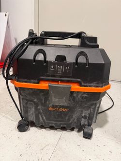 WECLEAN 4-Gallon Wet/Dry Shop Vacuum