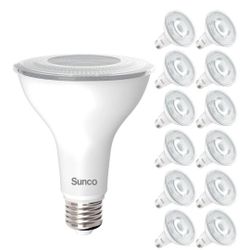 SUNCO 12 PACK PAR30 LED BULB
