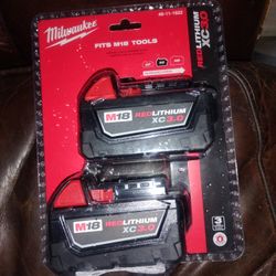 Milwaukee M18 XC 3.0 Batteries 