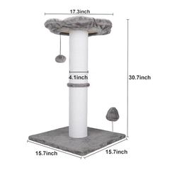 Large Cat scratching post tall