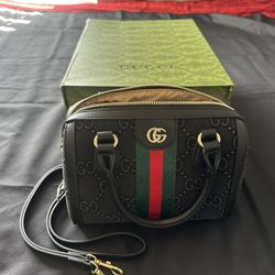 Authentic Double G Bag (Black)