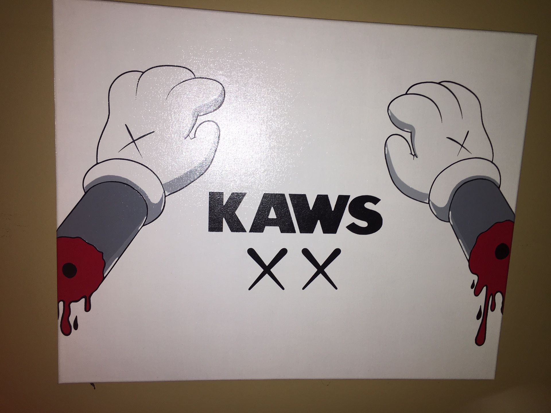 New 30x40” Kaws Fashion Canvas Print Louis Vuitton Wall Art for Sale in  Miami, FL - OfferUp