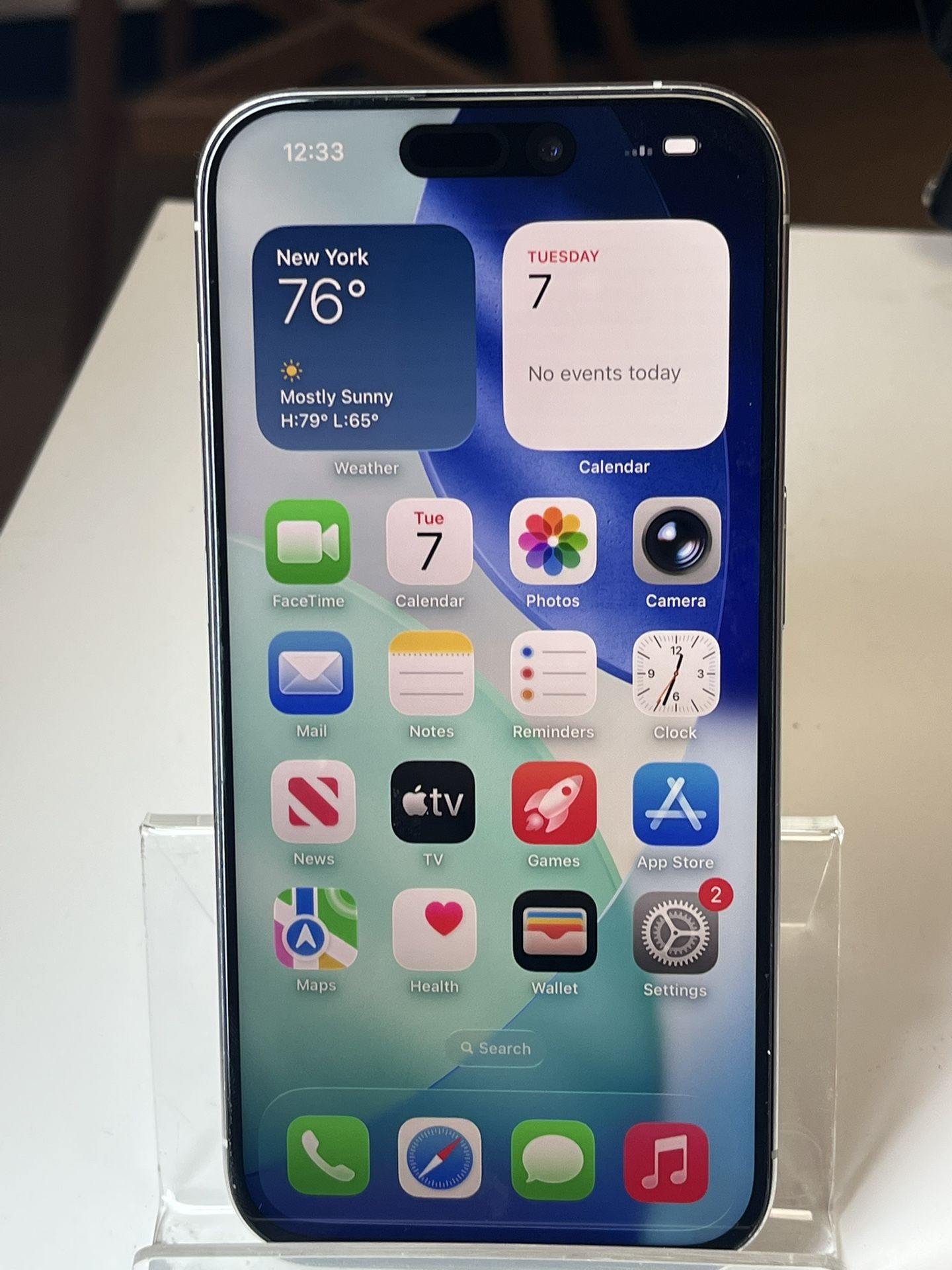 iPhone 15 Pro 128GB White Unlocked