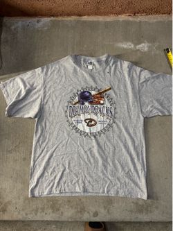Grey Lee Diamondbacks baseball tee baseball size XXL