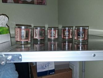 Roaring Twenties Whiskey glasses