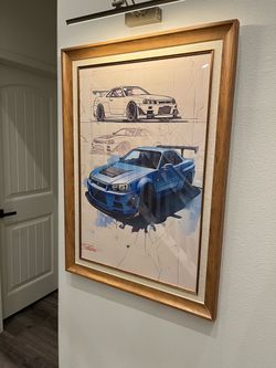 Nissan GTR Skyline Wall Art