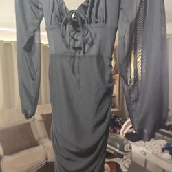 Black Long Sleeve Dress