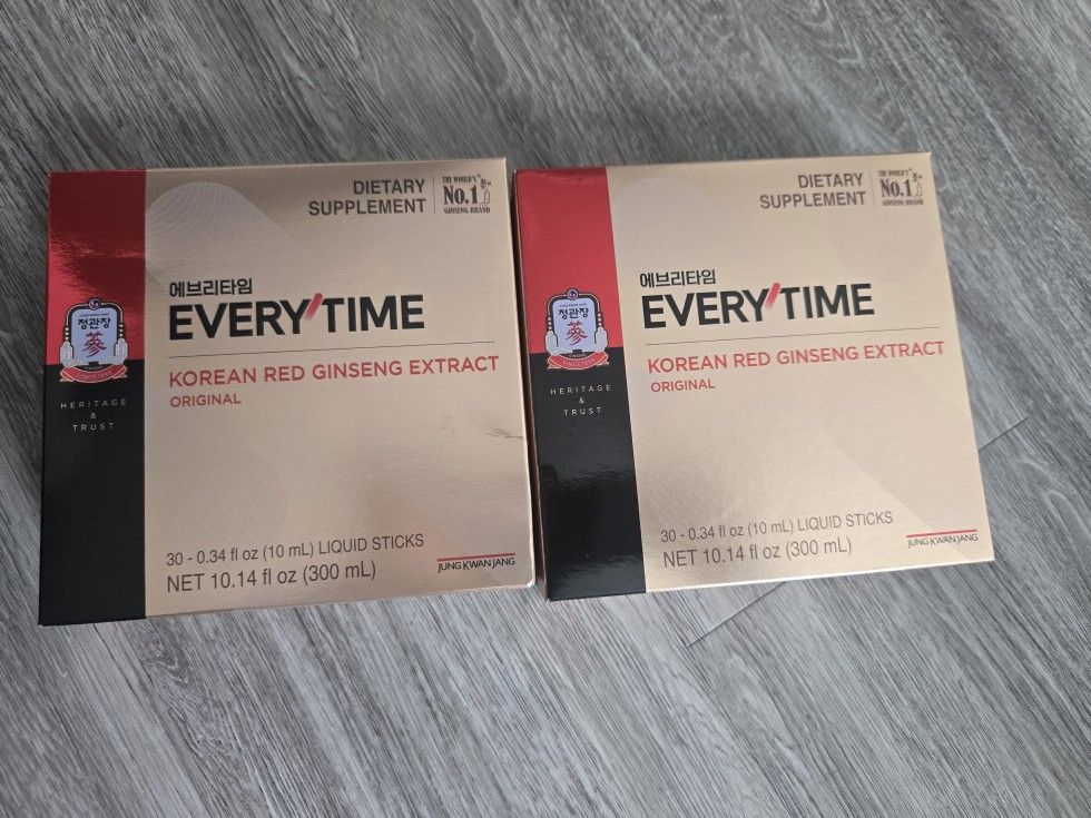 Everytime Korean Red Ginseng stick - 30EA