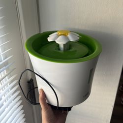 Kitty Flower Water Fountain 