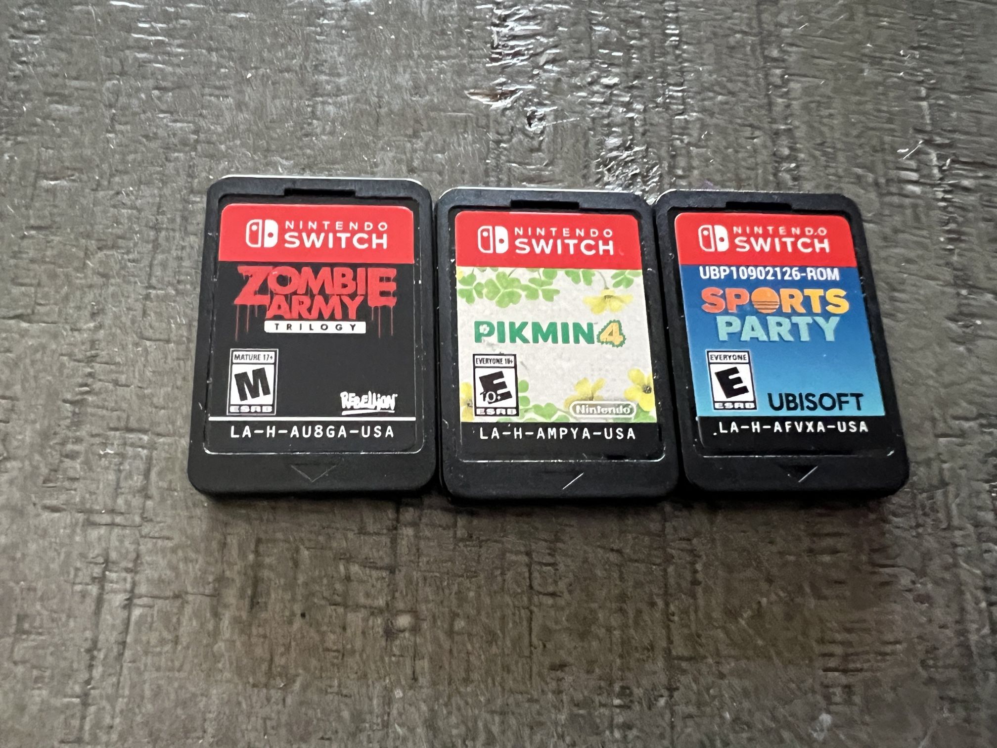 Pikmin 4 Zombie army trilogy Sports Party Nintendo Switch
