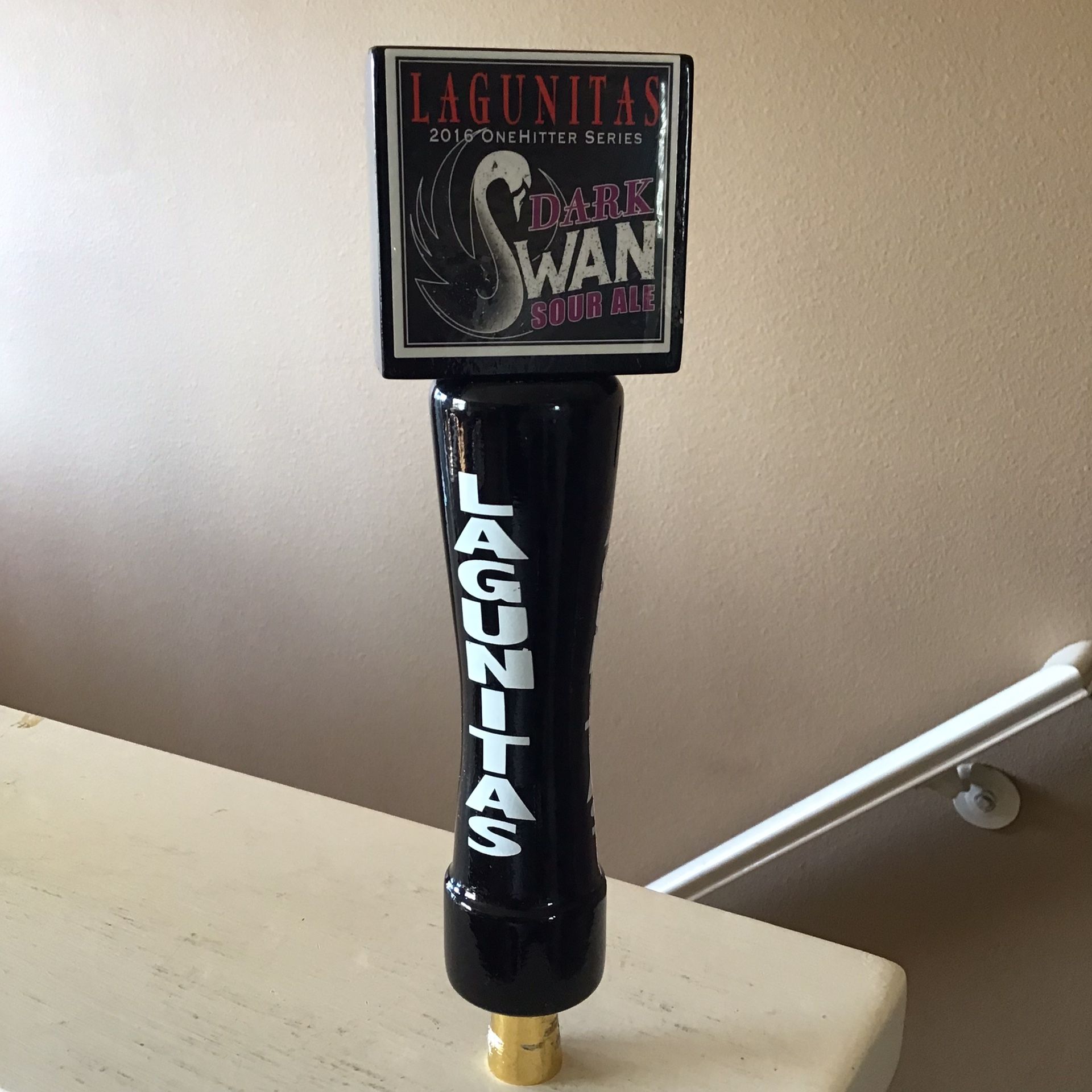 Lagunitas Dark Swan Sour Ale Tap Handle
