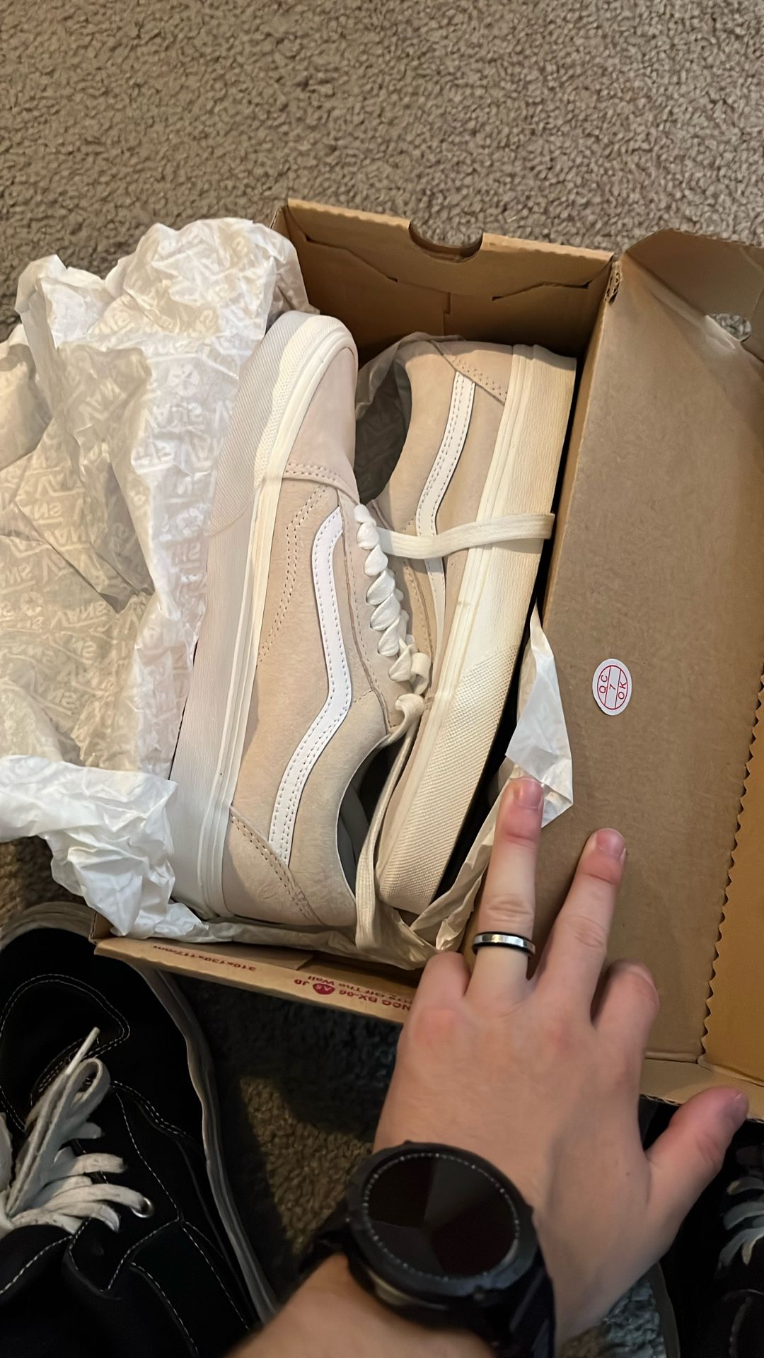 Size 8 Women Old School Vans