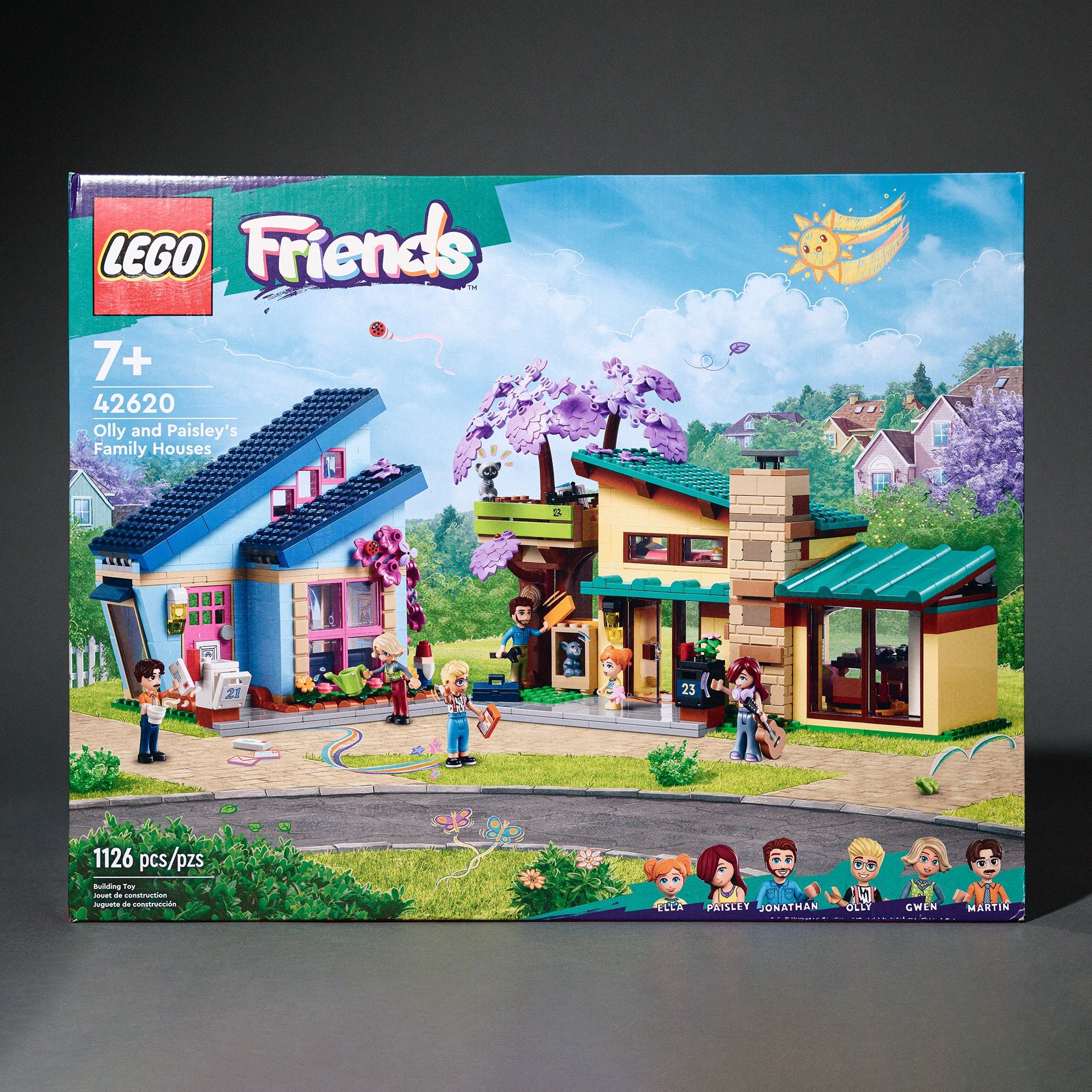 LEGO Friends Olly and Paisley’s Family Houses Dollhouse Treehouse 42(contact info removed)pcs, NEW IN BOX