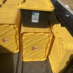 23 Gallons Storage Containers $10 Each