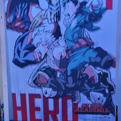 My Hero Academia Scroll Poster