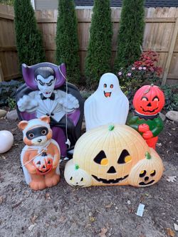 Halloween blow molds