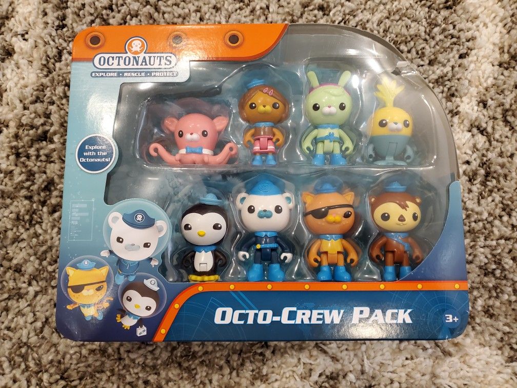 Octonauts 8 Figure Octo-Crew Pack NEW In Box