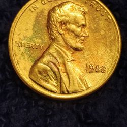 1988 No Mint Mark Penny