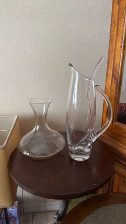 Wine glass decanters