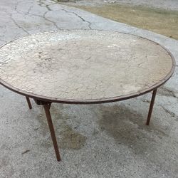 2 Five Foot Wide Card/Game Wooden Tables For $100