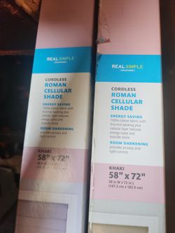 Cordless roman Cellular shade