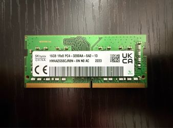 16GB DDR4 RAM for Laptops