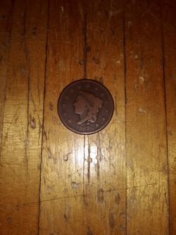 1837 Coronet Liberty Head Cent