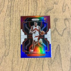 Scottie Barnes Red White Blue Prizm Rookie
