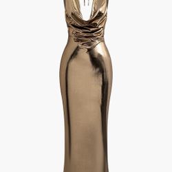 Gold Dress Size Large 