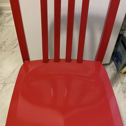 Red Metal Chair