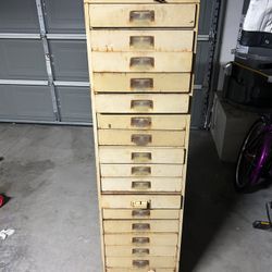Vintage Metal Cabinet