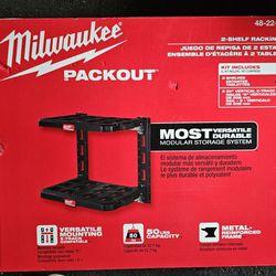 Milwaukee
PACKOUT 22.3 in. Black Resin Racking Kit with Metal Reinforced Frame and Integrated Handle
