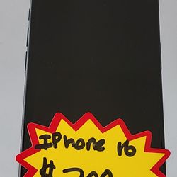 🔥 iPhone 16 - Fully Unlocked + FREE Case! 🔥