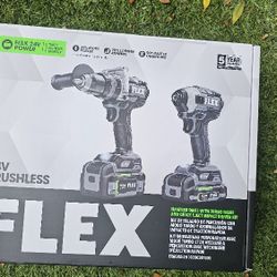 Flex 24v Power Drills Set 