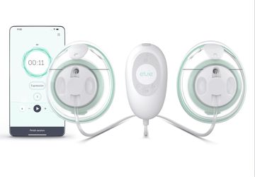 Elvie Stride Hospital-Grade App-Controlled Breast Pump | Hands-Free Wearable Ultra-Quiet Electric Breast Pump with 2-Modes 10-Settings & 5oz Capacity
