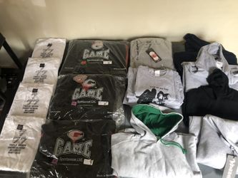 XL - 5XL HOODIES AND T SHIRTS