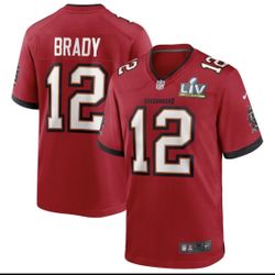 Nike Tampa Bay Buccaneers Tom Brady #12 Super Bowl LV Jersey 