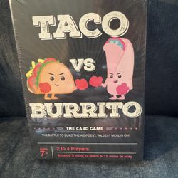 Taco vs Burrito The Card Game