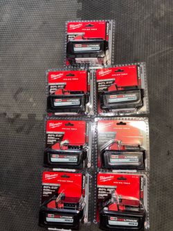 Milwaukee M18 REDLITHIUM HIGH OUTPUT XC6.0 Batteries ($100 each)