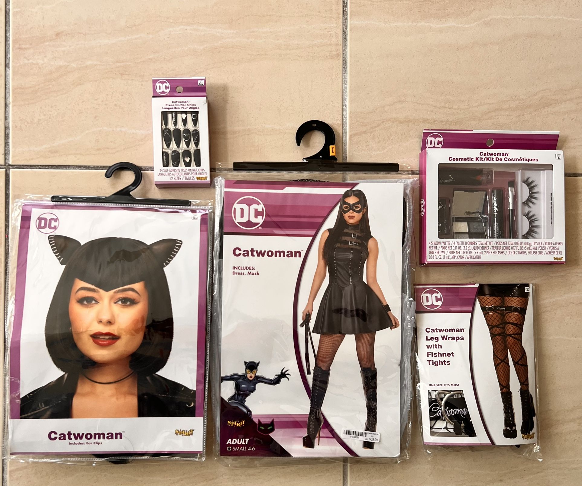 Adult Catwoman Costume Bundle-DC Villains-Small